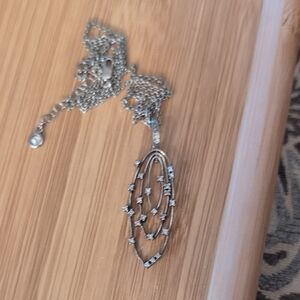 Elegant Silver Pendant Necklace